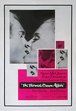  original 1968 US 1 sheet poster The Thomas Crown Affair
