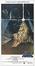 original 1977 Star Wars international 3 sheet poster