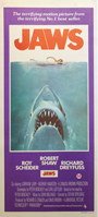 original 1975 daybill poster Jaws