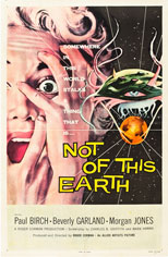 original 1957 US 1 Sheet poster Not of this Earth