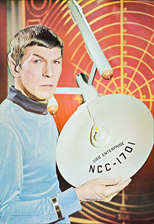 original 1966 Personality Poster Star Trek Spock