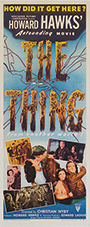 original 1951 insert poster The Thing From Another World